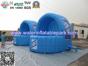 Quality Blue Inflatable Advertidsing Tent , 2 Person Clear Inflatable Lawn Tent wholesale