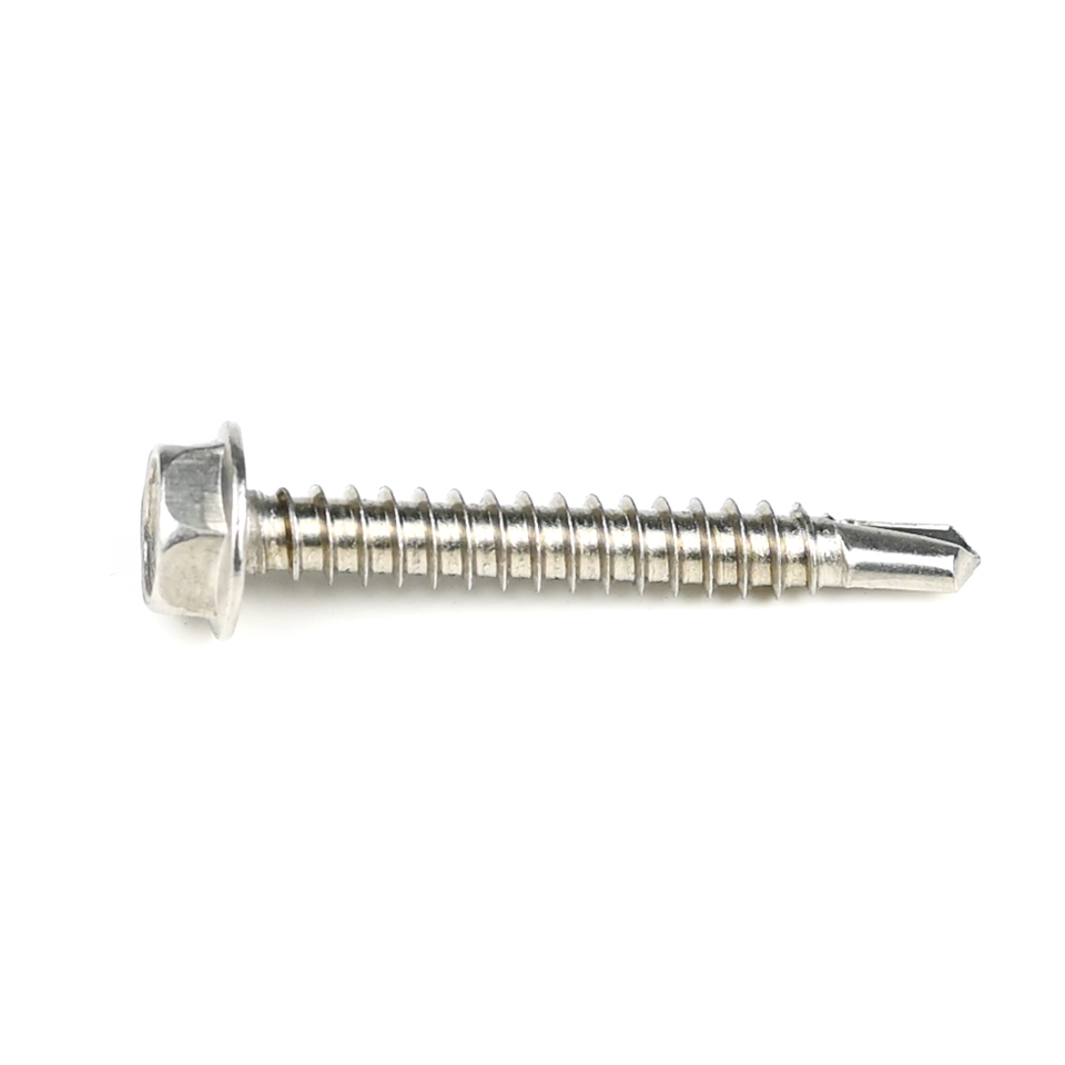Installation Stainless Steel Hex Washer Head Self Drilling Screw Sus304 Tapping Screws