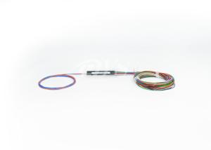 Quality ST / LC / MU 0.9mm 2X16 PLC Fiber Optic Splitter ROHS GR-1209 wholesale