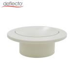 Adjustable Plastic Air Vents Round Type PP Material Ceiling Air Deflector