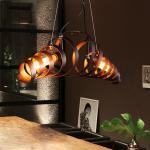 Industrial American Loft Pendant Lamp Retro Iron Art Cafe Restaurant Dining Room