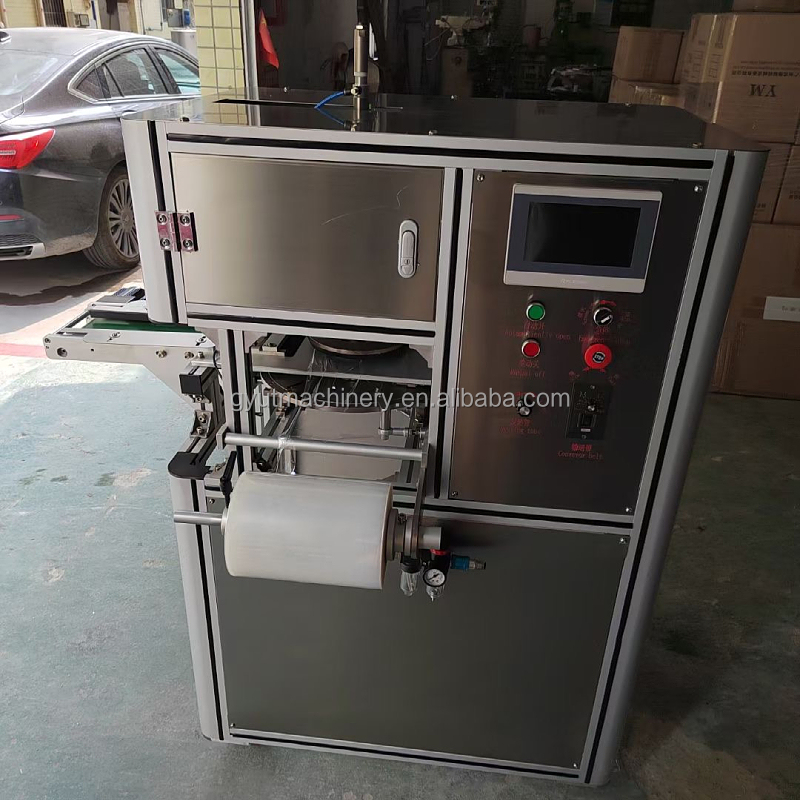 2024 Full Automatic Handmade Soap Bar Toilet Soap Film Stretch Wrapping Packaging Machine