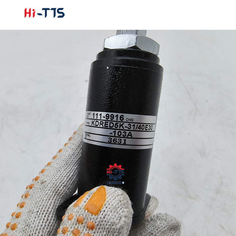 111-9916 24V Stop Solenoid Valve For E320B 320C E320D E325B Excavator Machinery Parts