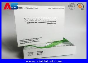 Quality Hcg Paper Box And Labels Plastic Tray For Growth Hormone Medication wholesale