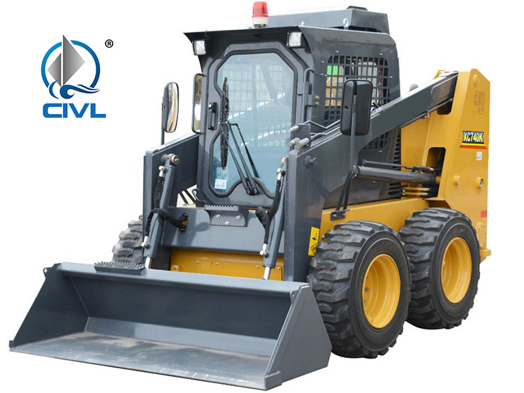 Skid Steer Loader , Bucket Volume 0.45m3 , Load Weight 750kg , Discharge Height 2375mm