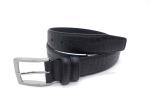 Handmade 3.5cm Men Croco Leather Belt For Uniform
