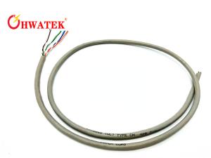 Quality Copper Wire Braid Shielded Cat5E Lan Cable , Cat5E SFTP Cable PE Insulation wholesale