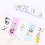 Personalised Magnetic Bookmark Clips Flowers Plants For Teachers Students