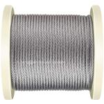 200fts Steel Cable T316 Stainless Steel Aircraft Cable 1x19 7x7 7x19 SS Cable