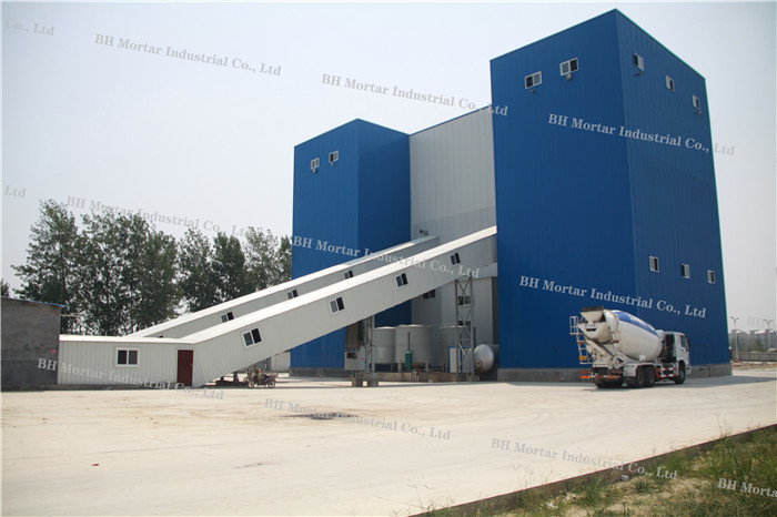 Fully Automatic Concrete Batching Plant , Energy Saving Ready Mix Concrete Plant