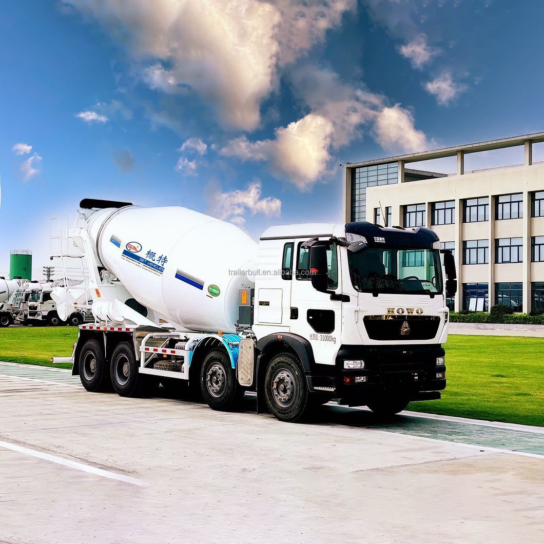 10cbm 350HP Concrete Mixer Truck with Sinotruk HOWO Tx 8X4 Heavy Duty Truck Chassis