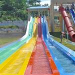 Commercial Amusement Aqua Park Equipment Toboggan Fiberglass Water Park Slides