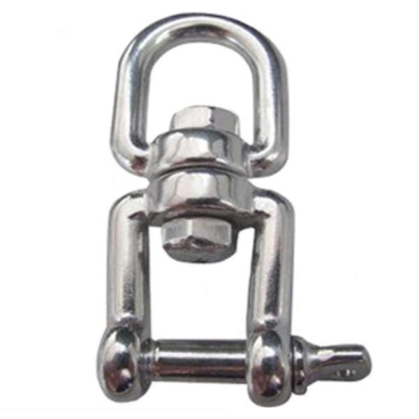 Stainless Steel Rope Rigging Hardware 6mm To 19mm European Type Jaw And Eye