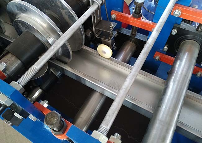 Galvanized C Channel Roll Forming Machine Fully Automatic Hydraulic Drive Power 22 KW