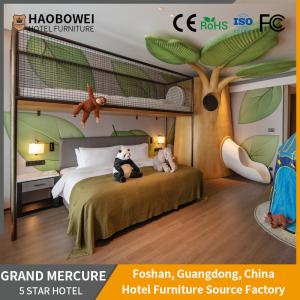 Quality Customizable King Size Bedroom Set with Solvent-Free Anti-Fouling Leather Headboard wholesale