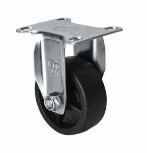 Quality 36025-03 Zinc Plated 2.5&quot; 70kg Rigid Po Caster for Heavy Duty Industrial Equipment wholesale