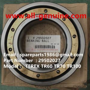 Quality TEREX 29502027 BEARING ALLISON TRANSMISSION TIMKEN CUMMINS NHL RIGID DUMP TRUCK TR35 TR50 TR60 TR100 wholesale