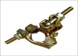 Quality Electro Galvanized Swivel Scaffolding Joint Coupler Aluminium Scaffold Clamps wholesale