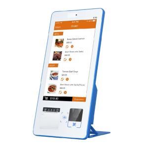 Quality 15.6 Inch Self Service Ordering Kiosk , Online Payment Machine for Restaurant wholesale