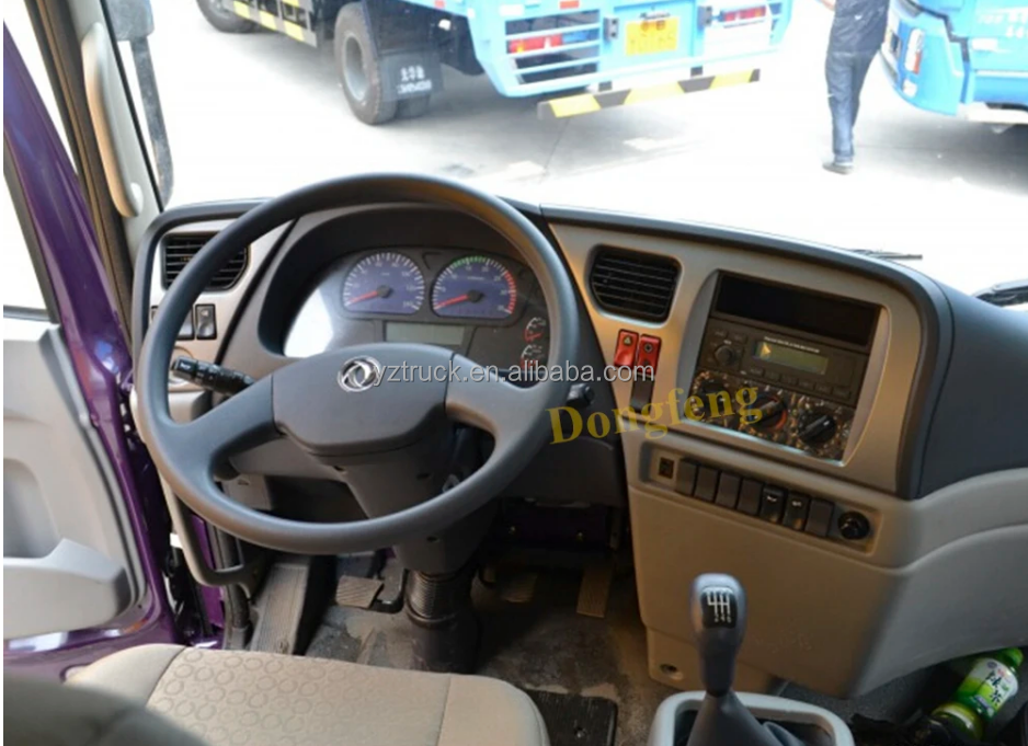 Dumping 6 Ton Small Wheeled 4x2 Dump Truck with Dimensions L x W x H mm 6350*2490*2980