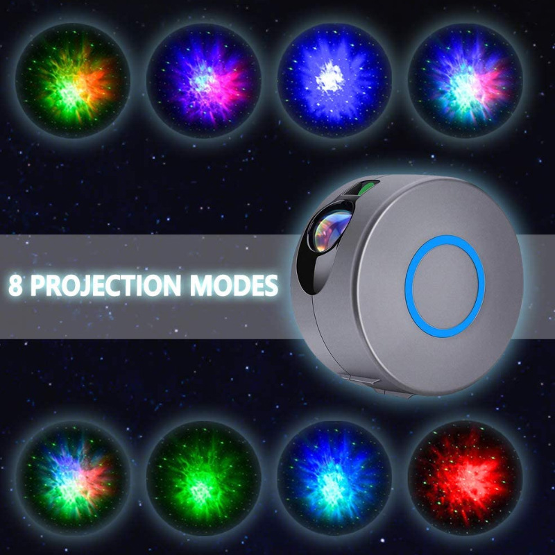 Smart App Sound Activated Music Rhythm Star Projector Light For Adults Kids Christmas Night Light Gift