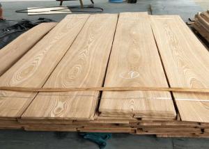 Quality 0.3mm 0.4mm Thickness Brown Ash Wood Crown Cut Veneer For MDF wholesale