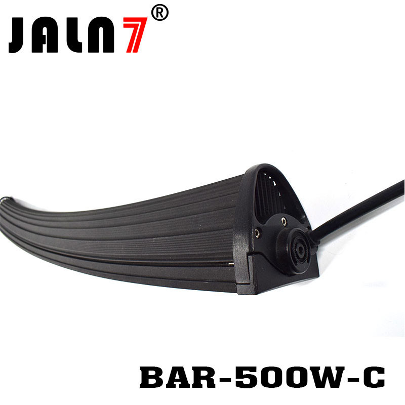 LED Light Bar JALN7 52Inch 500W Curved CREE Original Spot LED Driving Lamp Super Bright Off Road Lights LED Work Light