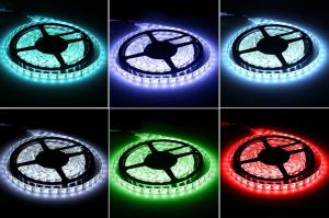 Quality 60leds/m New Non-Waterproof 5050 4IN1 RGBW LED Strip Light SMD RGBWW 4 colors led String 5M/reel DC12V/24V wholesale