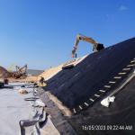 0.5mm 0.75mm Geomembrane Hdpe Greenhouse Film for Aquaculture Fish Farm Pond