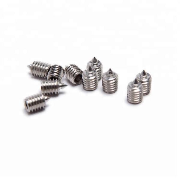 Cheap CE ISO9001 Stainless Steel Grub Screw Slotted Set Screw With Cone Point for sale