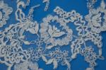 Embroidery Wedding Lace Trimming Gold Wire Lace Border H27cm*L20cm Repeat