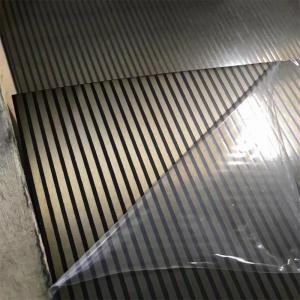 Quality Mirror Embossed Stainless Steel Plate 316 Etching Sheet wholesale