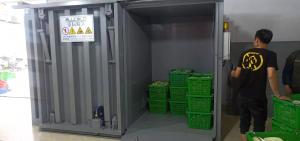 Quality 380V Agricultural Farming Vacuum Precooling Chamber For Vegetables Lettuce Iceberg wholesale