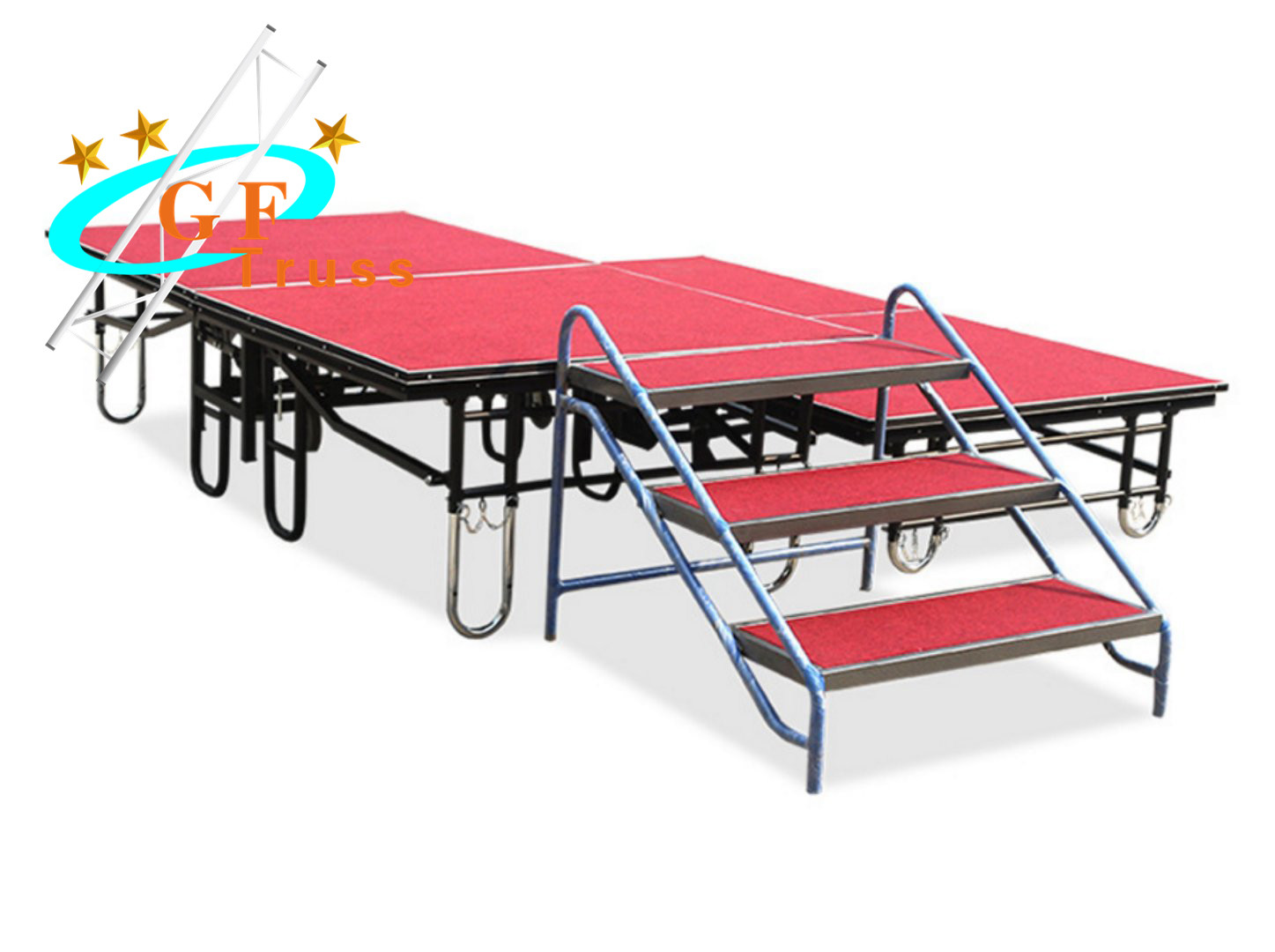 Aluminum outdoor stage portable truss