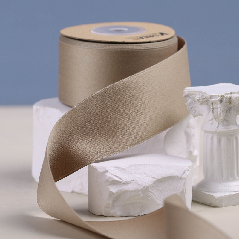 10mm-38mm*50y Polyester Cotton Ribbon Customized Color Cotton Ribbon