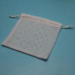 Women Bra Drawstring Hot Stamping Logo Mesh Laundry Wash Bags