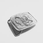 2.5 Inch Metal Belt Buckle Zinc Alloy Die Casting Fire Department Belt Buckle