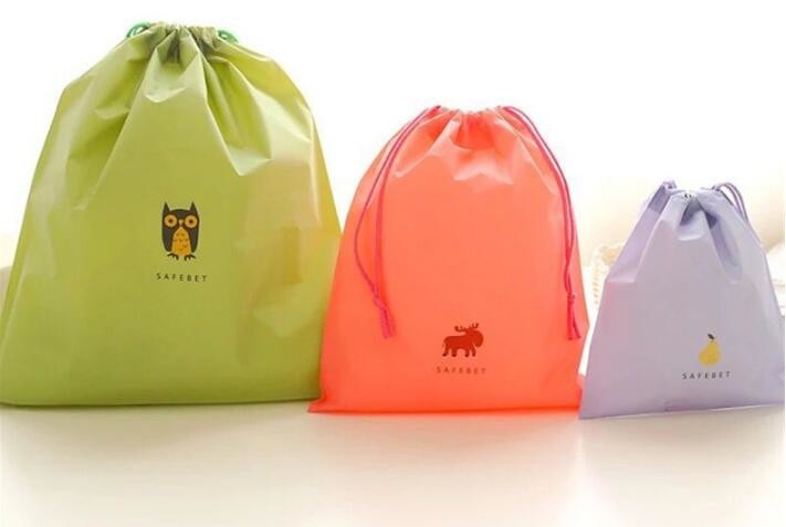 Recycled Foldable Nylon Polyester Tote Bag with logos polyester shopping bag Custom advertising handle non woven bag PAC