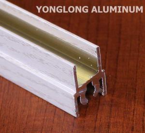 Quality White Wardrobe Aluminium Profile For Cabinets Rectangular Shape wholesale