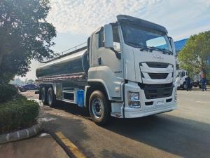 Quality 10 wheels 6X4 ISUZU truck with 20000 liter stainless steel milk tanker wholesale