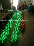 lighted palm trees