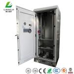 40U Outdoor Telecom Cabinet , outdoor 19 inch rack cabinet With Air Conditioner