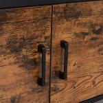 Shoe Storage Cabinet, Modern Industrial Storage Cabinet for Shoes, Storage