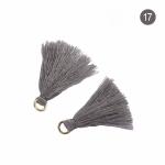Colorful Cotton Tassel 3cm Garment Decoration Cotton Thread Tassels