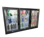 350L Sliding Beer 3 Door Upright Display Freezer