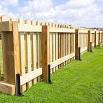 Nature Pressure Treated Wood Fence Post Repair Kit for Additional Structural