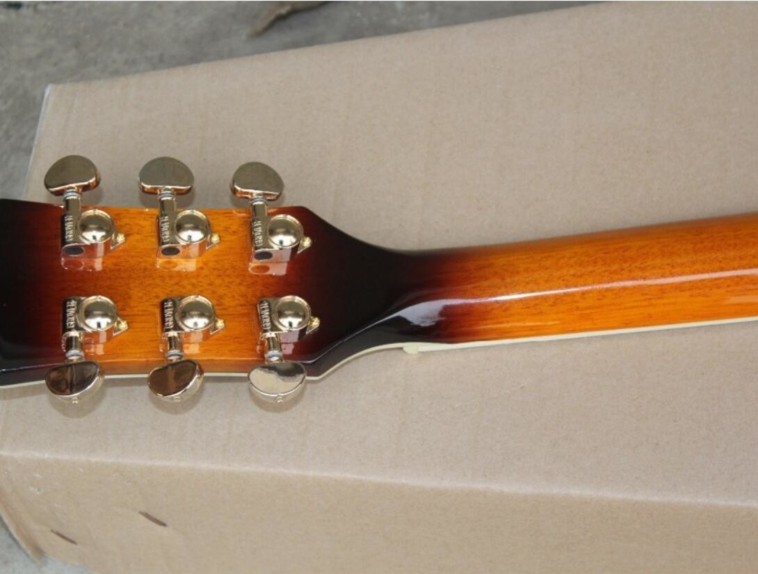 2018 New CUSTOM GB H-Bird acoustic guitar Jumbo G200 body H-Bird electric acoustic guitar