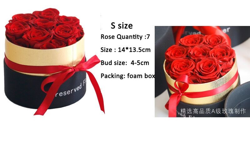 Valentines day gifts 2020 preserved roses Eternal Preserved Flower forever rose for san valentin decorations wedding fav