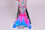 6-14 Years Old Child's Mermaid Tail Costume 80% Spandex 20% Polyester