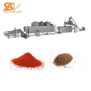 Quality 250kg/h Small Fish Feed Extruder production line wholesale
